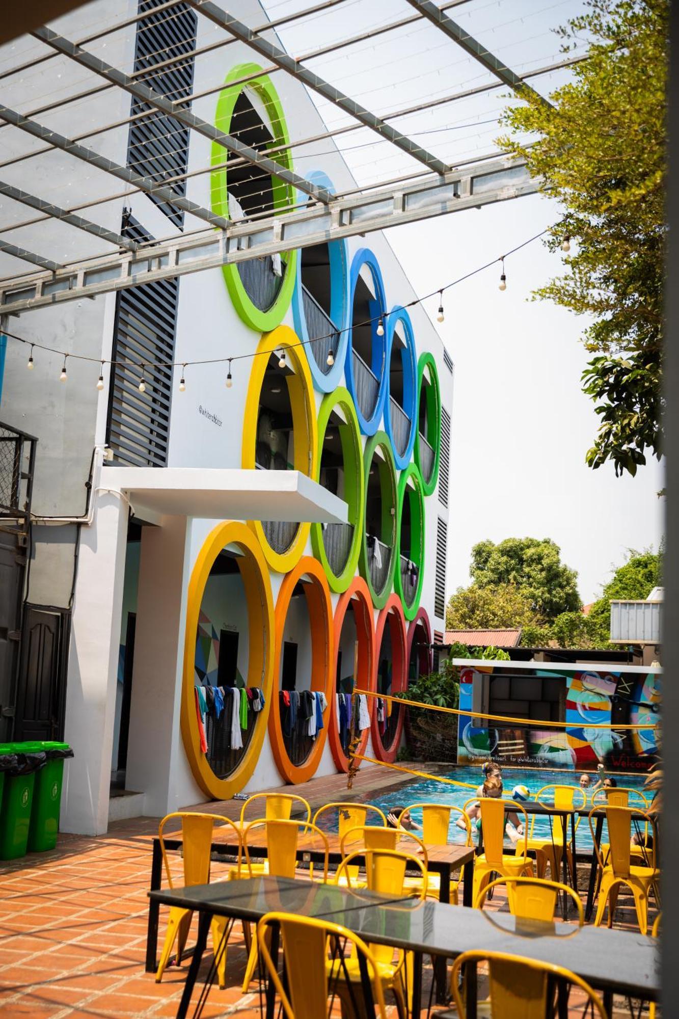 White Rabbit Hostel Siem Reap Ngoại thất bức ảnh